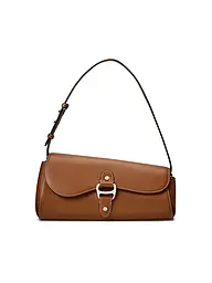 LAUREN RALPH LAUREN | Bolso de cuero - Bolso de hombro TASHA Medium | Marrón