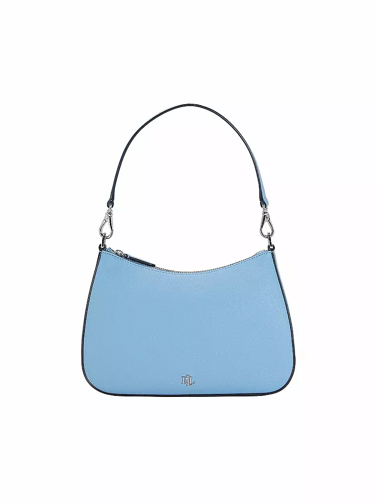 LAUREN RALPH LAUREN | Bolso de cuero - Bolso de mano DANNI 26 Medium | Azul claro