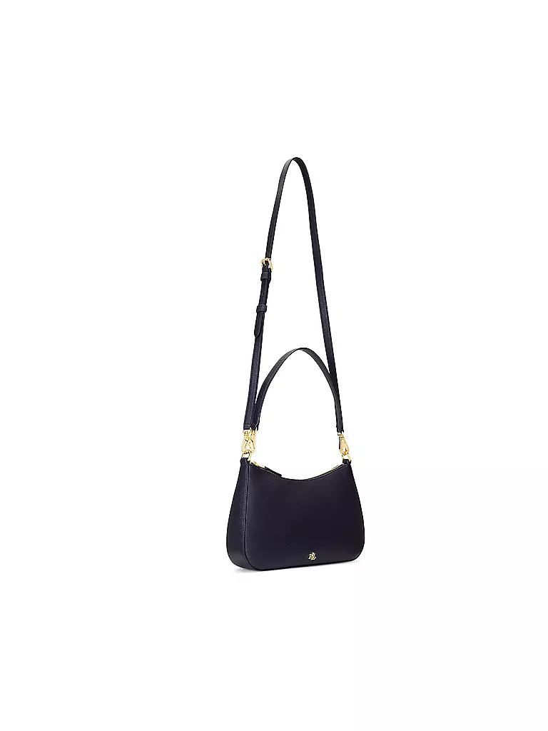 LAUREN RALPH LAUREN | Bolso de cuero - Bolso de mano DANNI 26 Medium | Azul oscuro