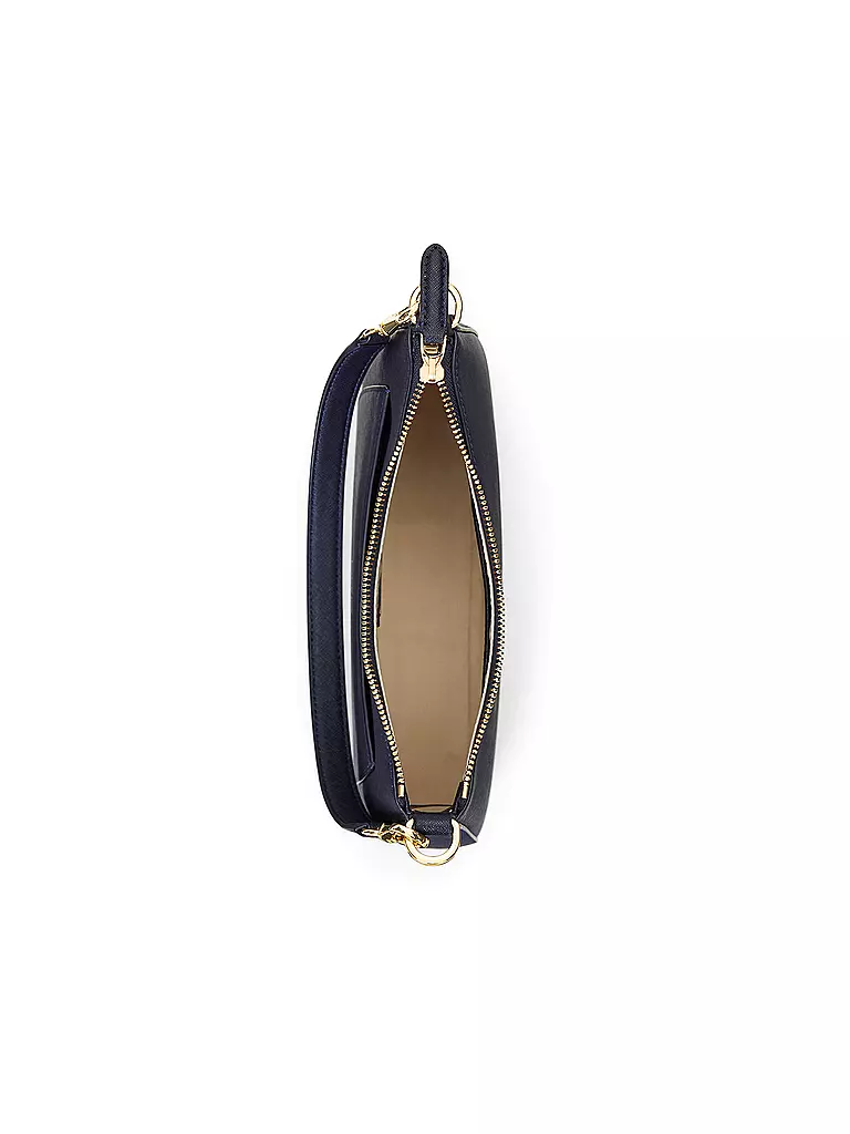 LAUREN RALPH LAUREN | Bolso de cuero - Bolso de mano DANNI 26 Medium | Azul oscuro