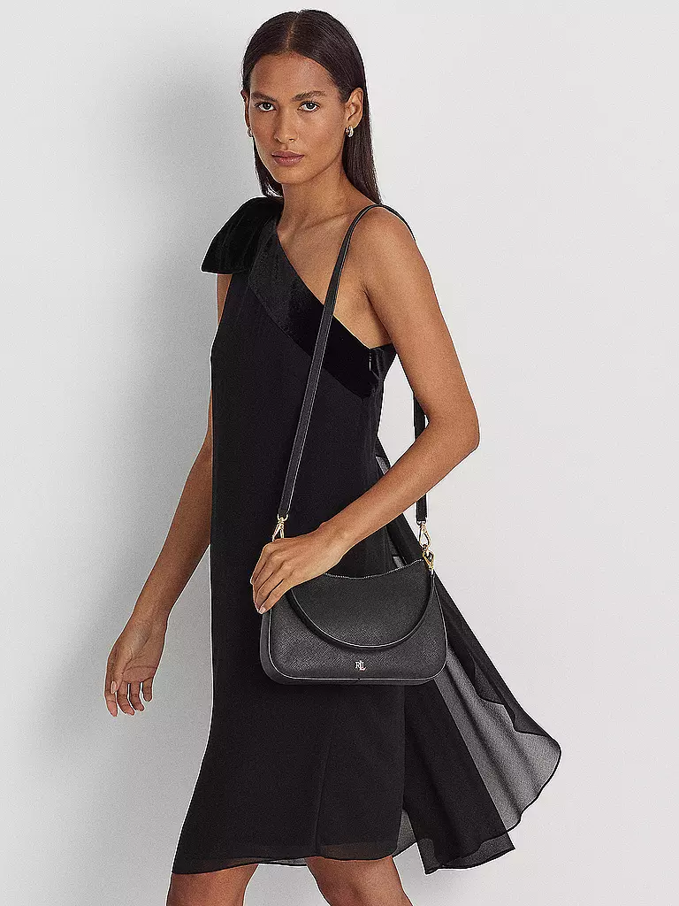 LAUREN RALPH LAUREN | Bolso de cuero - Bolso de mano DANNI 26 Medium | Negro