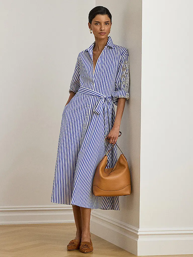 LAUREN RALPH LAUREN | Bolso de cuero - Bolso Hobo TASHA Large | Camel