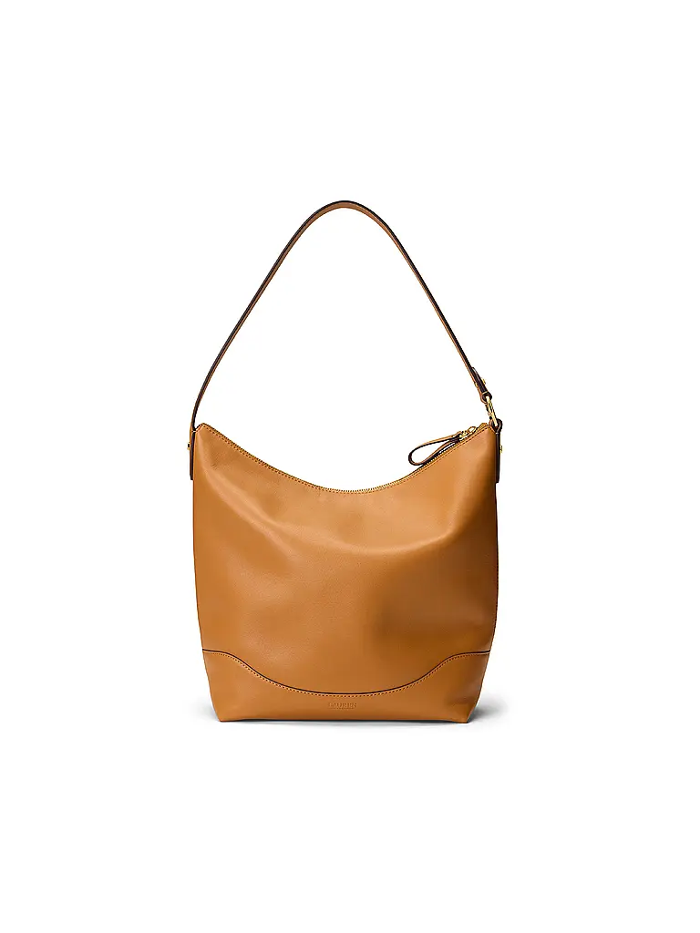 LAUREN RALPH LAUREN | Bolso de cuero - Bolso Hobo TASHA Large | Camel
