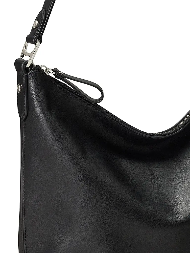 LAUREN RALPH LAUREN | Bolso de cuero - Bolso Hobo TASHA Large | Negro