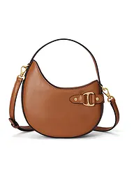 LAUREN RALPH LAUREN | Bolso de cuero - Mini Bolso TASHA Small | Camel