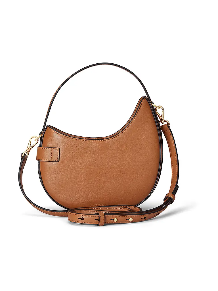LAUREN RALPH LAUREN | Bolso de cuero - Mini Bolso TASHA Small | Camel