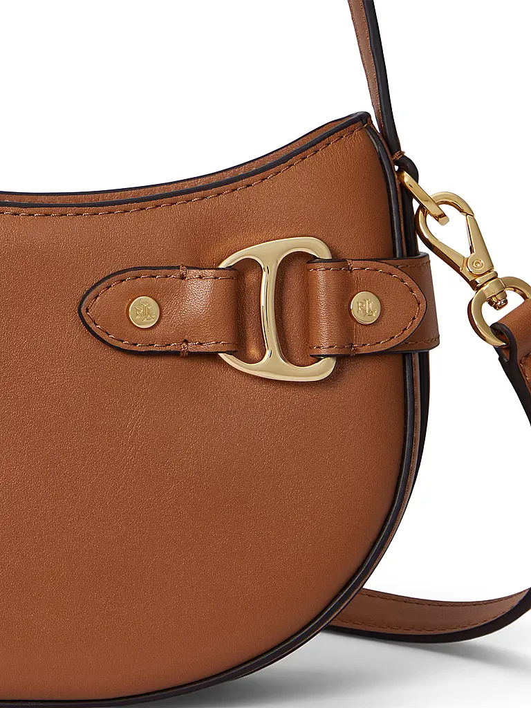 LAUREN RALPH LAUREN | Bolso de cuero - Mini Bolso TASHA Small | Camel