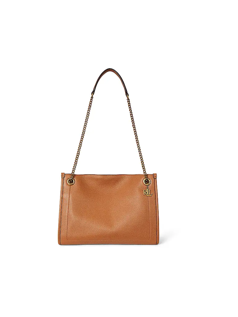 LAUREN RALPH LAUREN | Bolso de cuero - Shopper BRADLY Medium | Camel