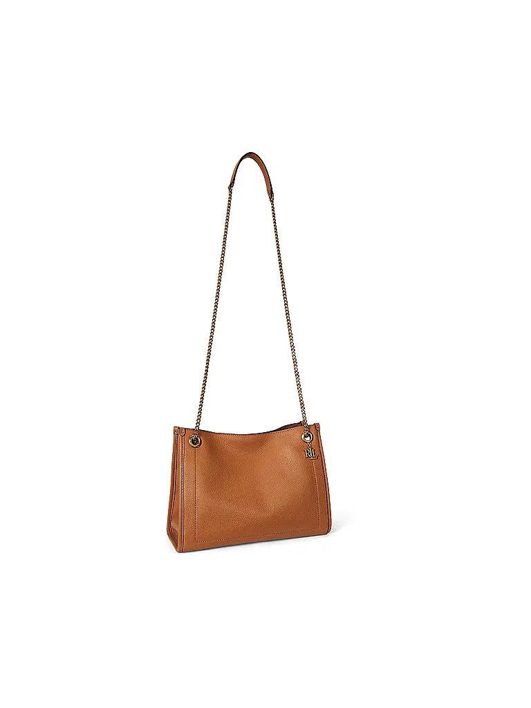 LAUREN RALPH LAUREN | Bolso de cuero - Shopper BRADLY Medium | Camel
