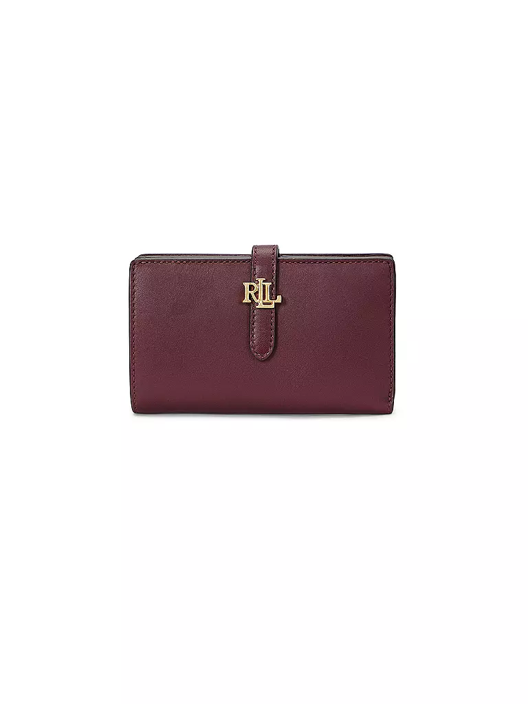 LAUREN RALPH LAUREN | Geldbörse Medium | Rojo oscuro