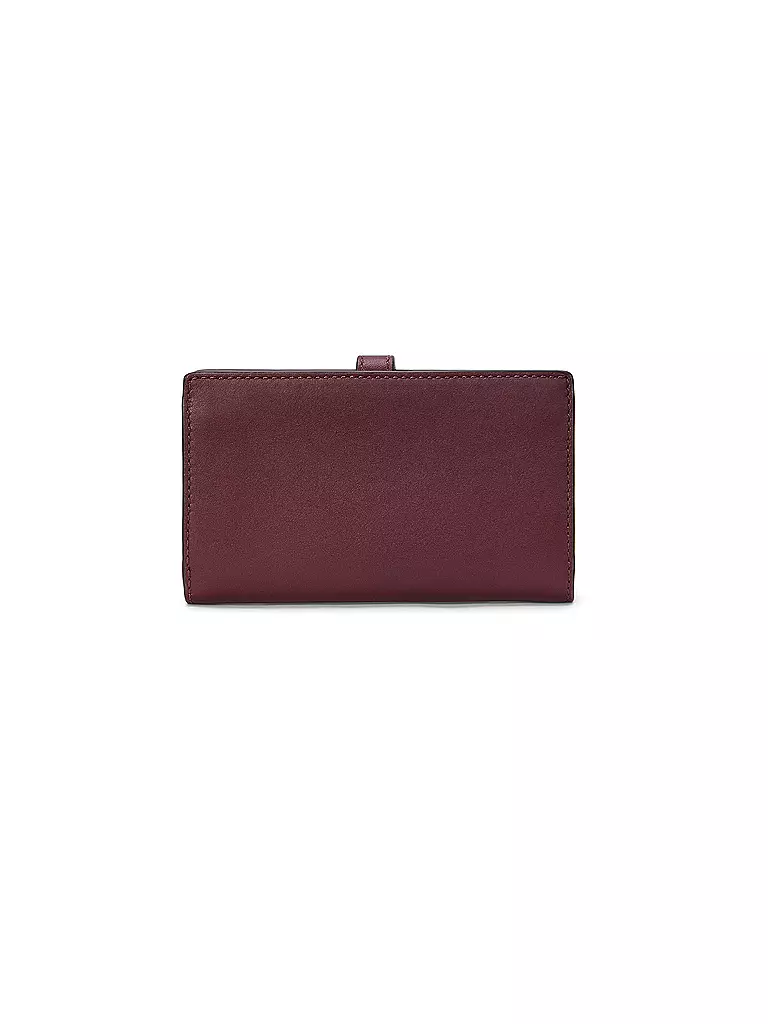 LAUREN RALPH LAUREN | Geldbörse Medium | Rojo oscuro