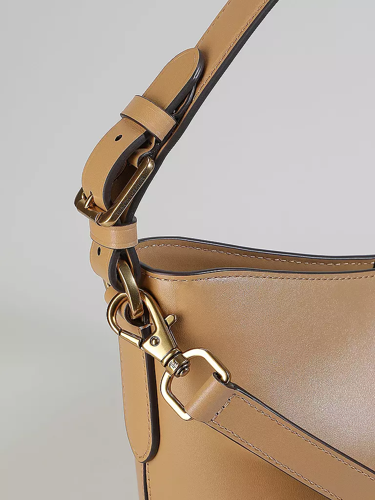 LAUREN RALPH LAUREN | Ledertasche - Bucket Bag WITLEY | Beige