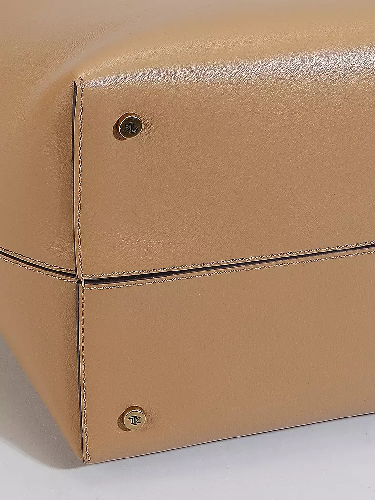 LAUREN RALPH LAUREN | Ledertasche - Bucket Bag WITLEY | Beige