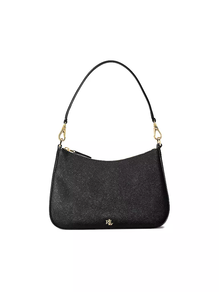 LAUREN RALPH LAUREN | Ledertasche - Henkeltasche DANNI 26 Medium | Negro