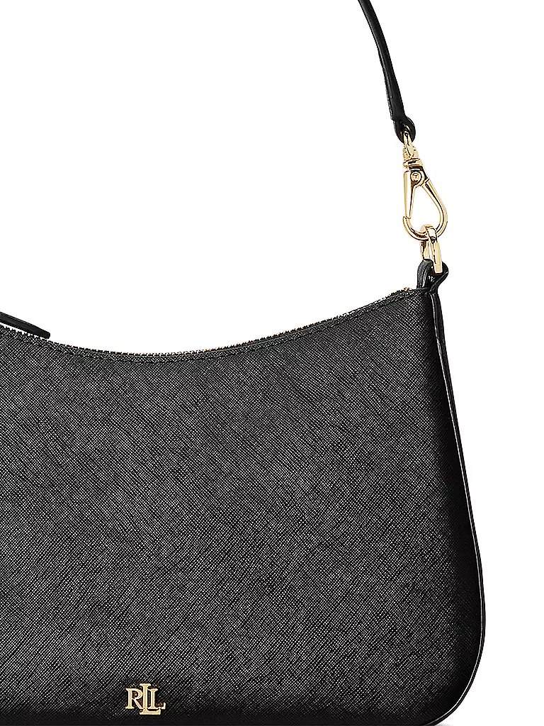 LAUREN RALPH LAUREN | Ledertasche - Henkeltasche DANNI 26 Medium | Negro