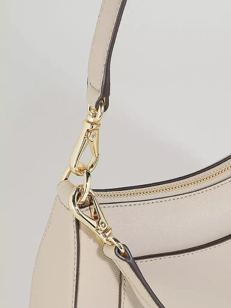 LAUREN RALPH LAUREN | Ledertasche - Henkeltasche DANNI 26 Medium | Crema