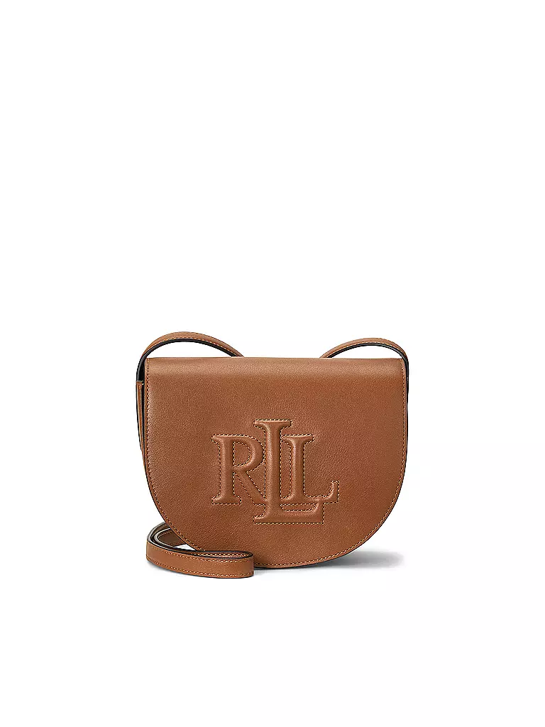 LAUREN RALPH LAUREN | Ledertasche - Mini Bag WITLEY Medium | Marrón