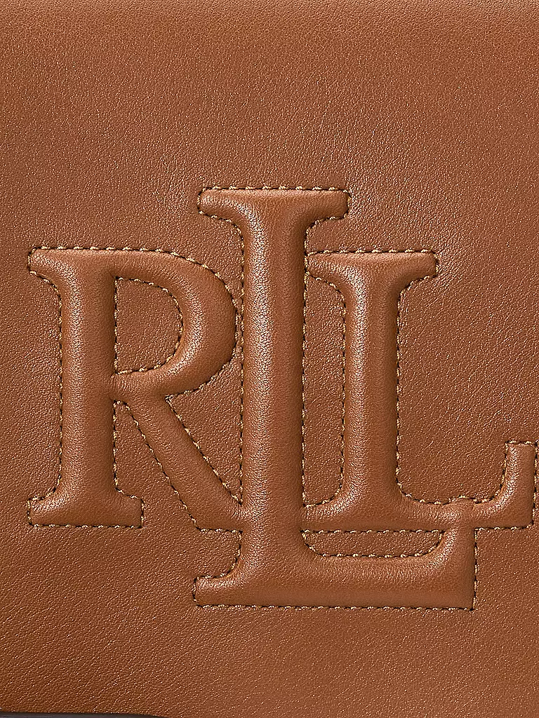 LAUREN RALPH LAUREN | Ledertasche - Mini Bag WITLEY Medium | Marrón