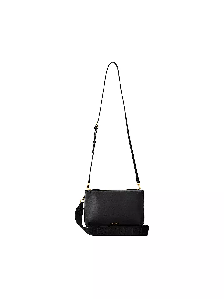 LAUREN RALPH LAUREN | Ledertasche - Umhängetasche LANDYN Medium | Negro
