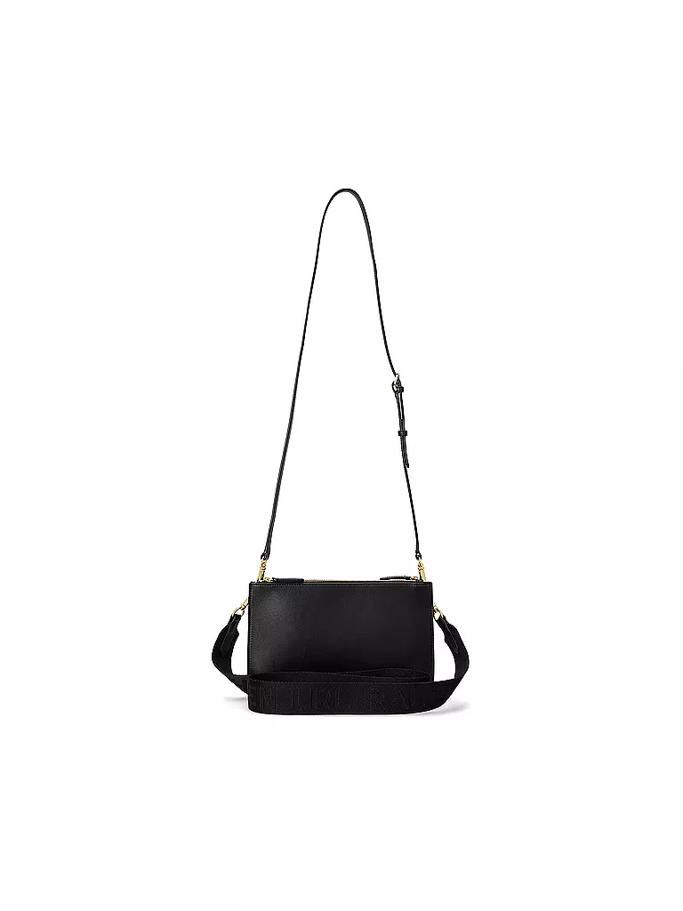 LAUREN RALPH LAUREN | Ledertasche - Umhängetasche LANDYN Medium | Negro