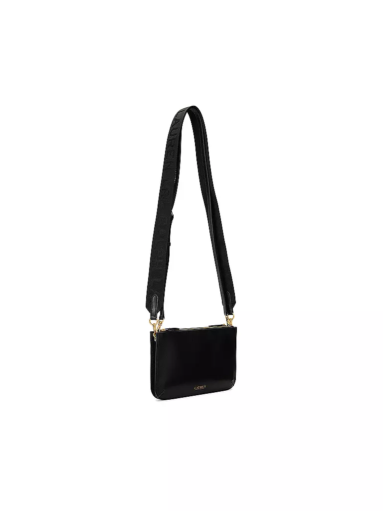 LAUREN RALPH LAUREN | Ledertasche - Umhängetasche LANDYN Medium | Negro