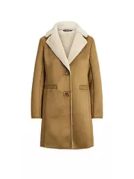 LAUREN RALPH LAUREN | Mantel in Felloptik | Camel