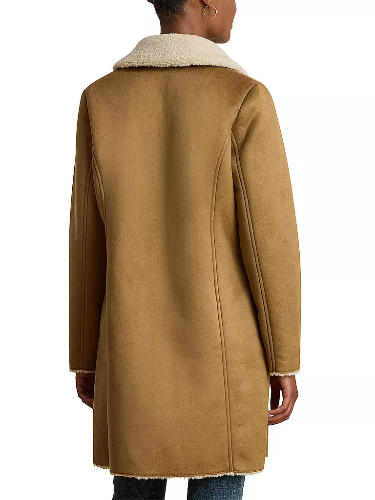 LAUREN RALPH LAUREN | Mantel in Felloptik |