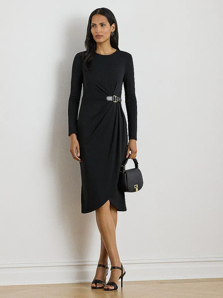 LAUREN RALPH LAUREN | Midikleid SABLISE | Negro