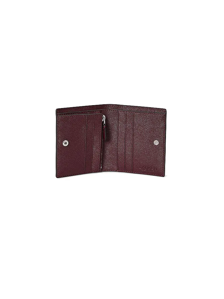 LAUREN RALPH LAUREN | Monedero pequeño | Rojo oscuro