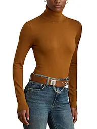 LAUREN RALPH LAUREN | Jersey de cuello alto ZOE | Camel