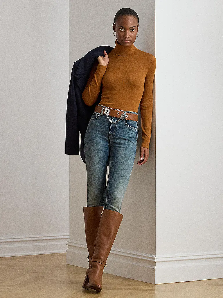 LAUREN RALPH LAUREN | Rollkragenpullover ZOE | Camel