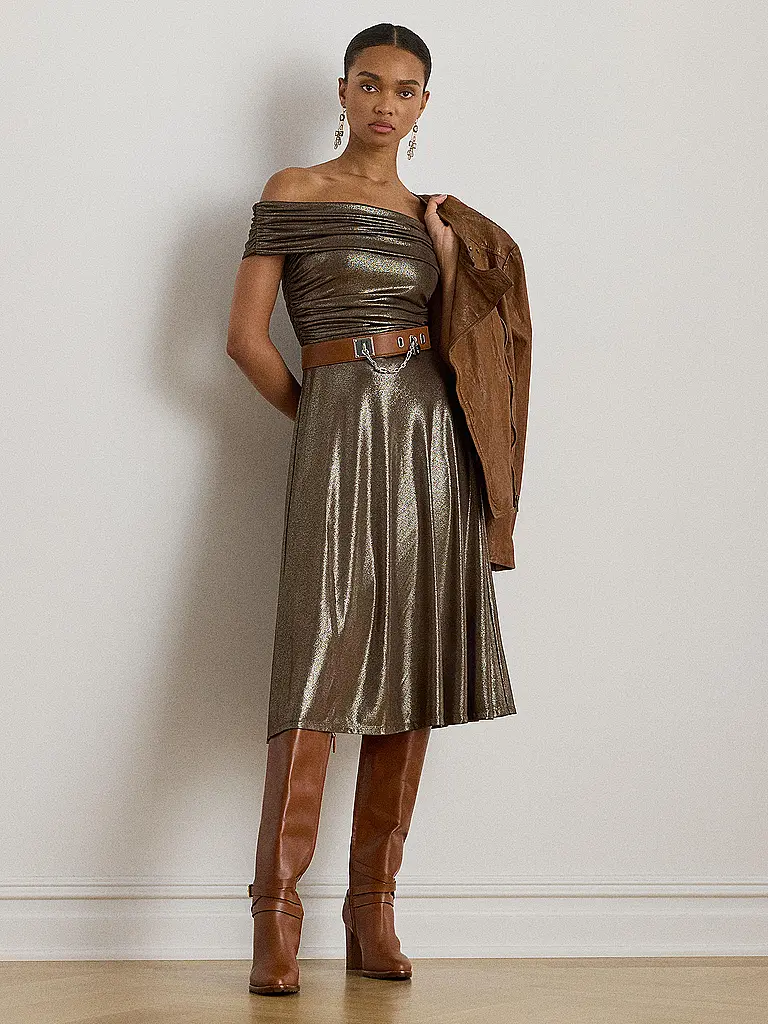 LAUREN RALPH LAUREN | Vestido de cóctel | Oro