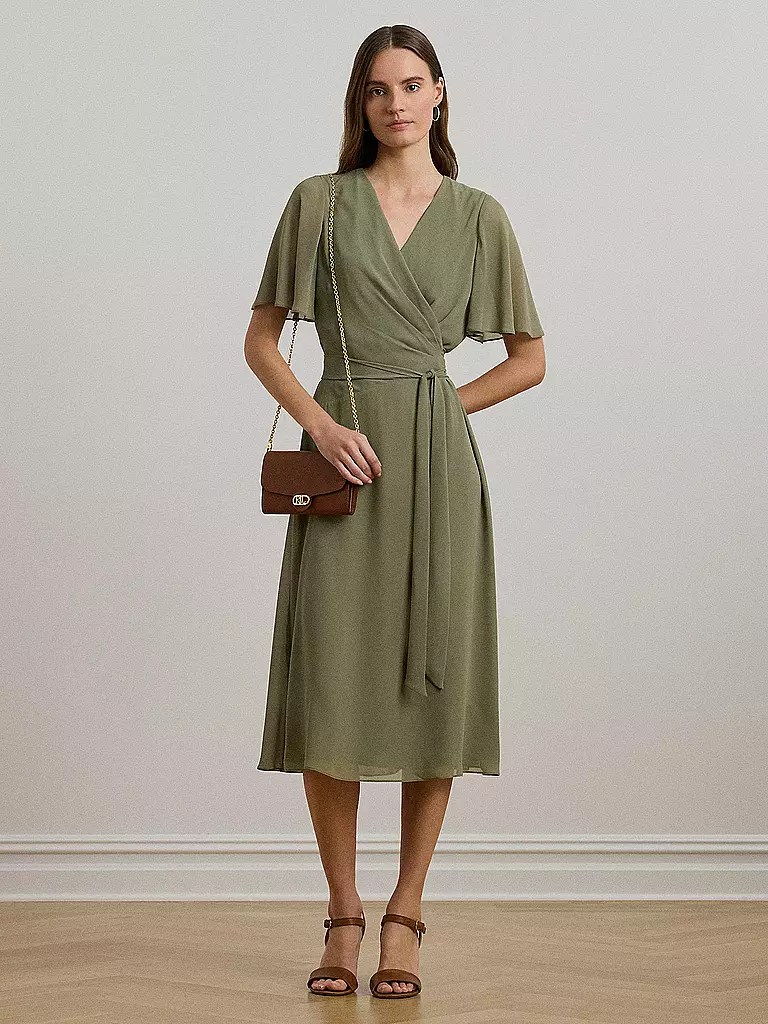 LAUREN RALPH LAUREN | Vestido de noche ABELL | Oliva