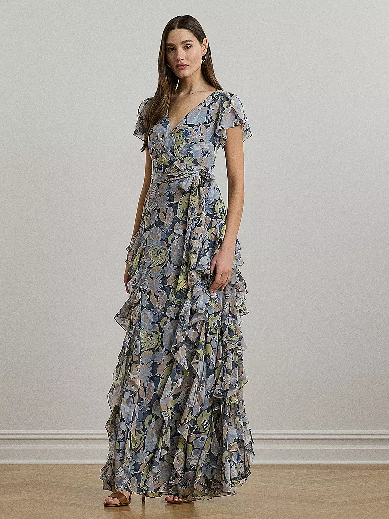 LAUREN RALPH LAUREN | Vestido de noche KIMBINEL | Azul claro