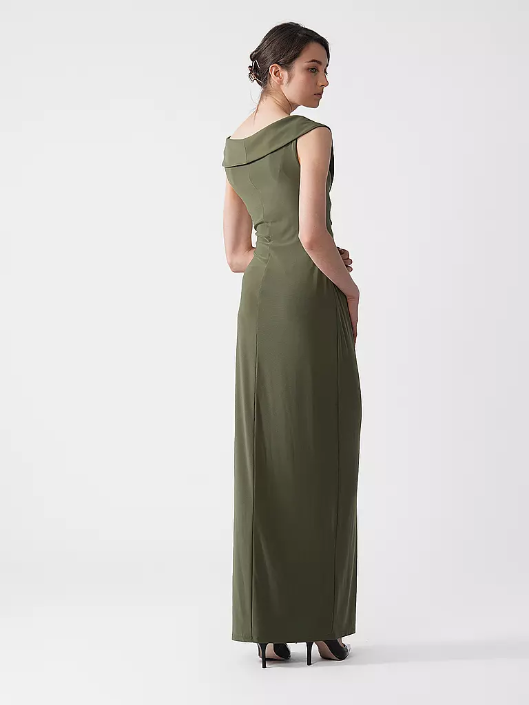 LAUREN RALPH LAUREN | Vestido de noche LEONIDAS | Oliva