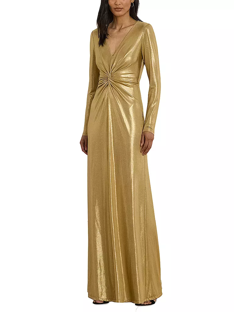 LAUREN RALPH LAUREN | Vestido de noche NADIRA | Oro