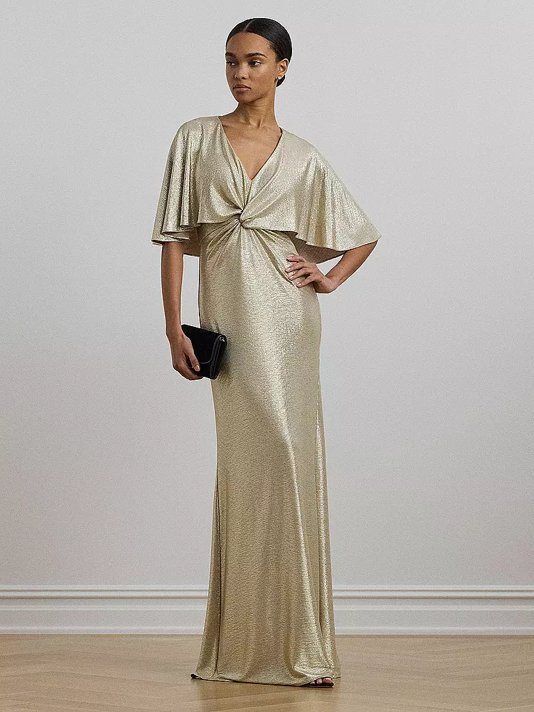 LAUREN RALPH LAUREN | Vestido de noche PHINYA | Oro