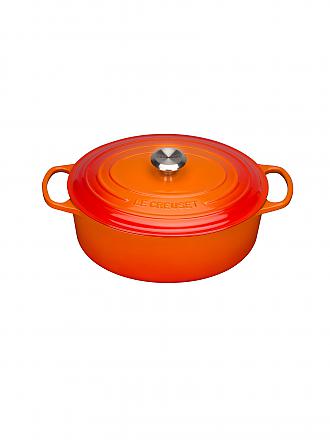 LE CREUSET | Bräter oval SIGNATURE 31cm 6,3l Ofenrot