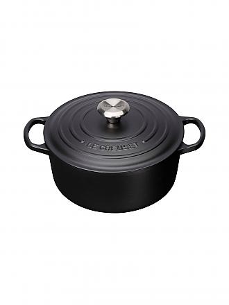LE CREUSET | Cazuela redonda "Signature" 20cm 4,2l (Negro)