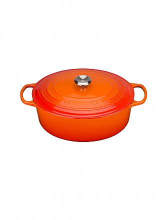 LE CREUSET | Bräter oval "Signature" 33cm (Rojo Horno)