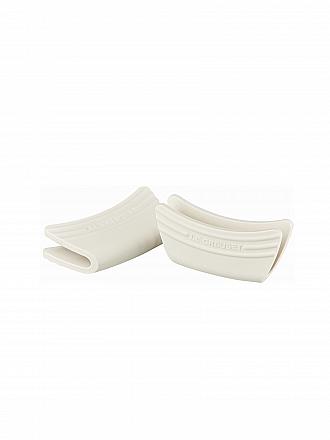 LE CREUSET | Protector de mango para olla 2 unidades Meringue