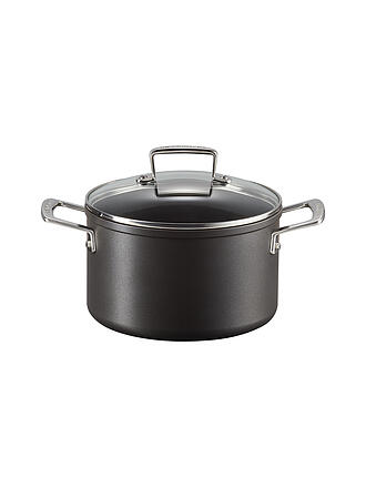 LE CREUSET | Olla para carne de aluminio antiadherente con tapa 20cm/3,8l Negro