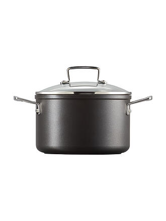 LE CREUSET | Olla para carne de aluminio antiadherente con tapa 20cm/3,8l Negro