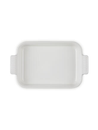 LE CREUSET | Fuente rectangular Tradition de gres 26x19cm/4,2l Meringue