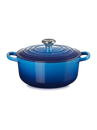 LE CREUSET | Cocotte redonda de 20 cm/2,4 l SIGNATURE Azure