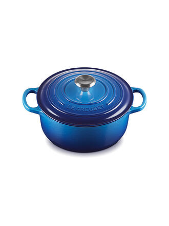 LE CREUSET | Cocotte redonda de 20 cm/2,4 l SIGNATURE Azure