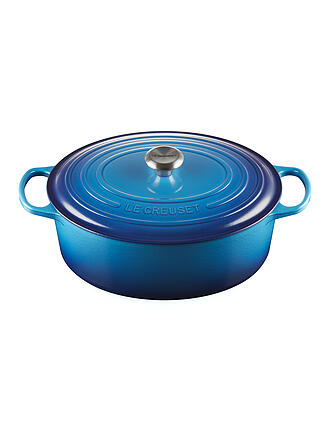 LE CREUSET | Cocotte ovalada de 33 cm/7,5 l SIGNATURE Azure
