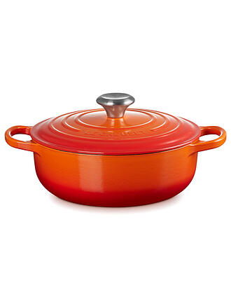 LE CREUSET | Sauteuse SIGNATURE 24cm Rojo Horno