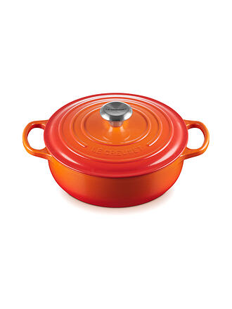 LE CREUSET | Sauteuse SIGNATURE 24cm Rojo Horno