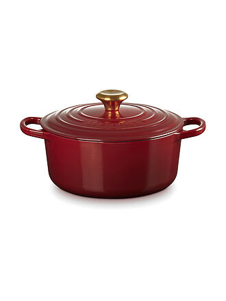 LE CREUSET | Cocotte redonda SIGNATURE 24cm/4,2l Garnet